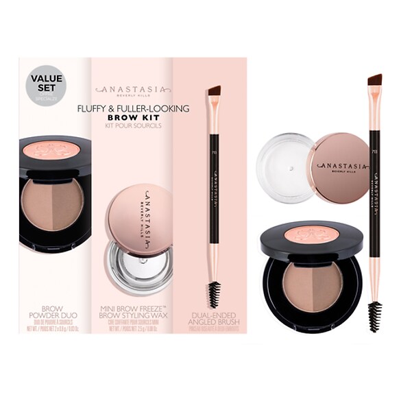 Fluffy & Fuller Looking Brow Kit - Set sprancene, Anastasia Beverly Hills